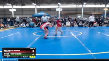 105 lbs Cons. Round 3 - Elizabeth Harper, Homedale vs Kylee Montenegro, Homedale