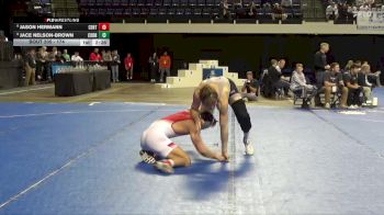 174 lbs Cons. Round 3 - Jace Nelson-Brown, Cornell College vs Jason Hermann, Central