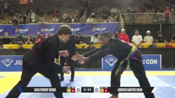 Lincoln Santos Silva vs Luca Perote Veras 2026 Pan Jiu Jitsu IBJJF Championship