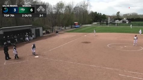 Replay: Salve Regina vs Babson | Apr 27 @ 12 PM