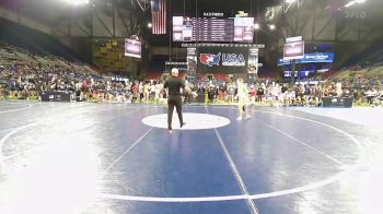 122 lbs Cons 32 #1 - Cameron Francis, Idaho vs Grace Laird, Illinois