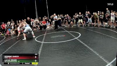 210 lbs Placement (4 Team) - Dominic Darch, POWA vs Lucas Drake, Mat Assassins Black