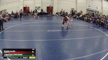 102 lbs Round 3 (6 Team) - Ryker Allen, Idaho vs Christian Corcoran, Illinois Gold