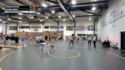 133 lbs 7th Place Match - Michael Smith, Thomas More vs Connor Bayliss, Marian