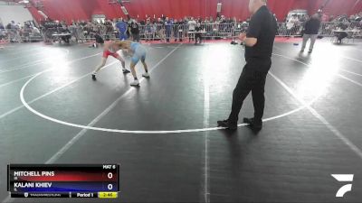 120 lbs Champ. Round 2 - Mitchell Pins, IA vs Kalani Khiev, IL