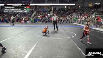 40 lbs Cons. Round 2 - Julia McNutt, Abilene vs Brayleigh Augustine, Beloit Wrestling Club