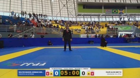 WALTER MANUEL GERMAN HERNANDEZ vs FELIPE ALVES BRITTO 2026 FPJJ Circuito Paulista GI Etapa 3