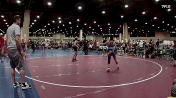 95 lbs Cons. Semi - Christian Wolfley, White Buffalo Wrestling vs Kian Green, Morris Fitness