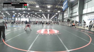 126 lbs Round Of 128 - Derek Bush, VA vs John Fitzgerald, NH