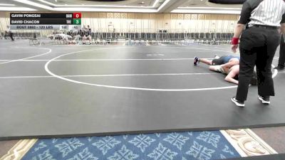 120 lbs 2nd Place - Gavin Pongsai, Daniel Cormier Wr Ac vs David Chacon, The Empire