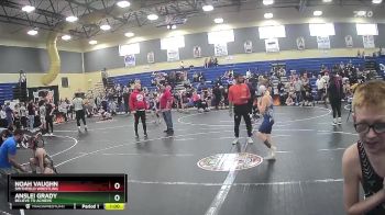 85/90/93 Round 1 - Noah Vaughn, Smithfield Wrestling vs Anslei Grady, Believe To Achieve