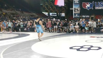 132 lbs Champ. Rd Of 128 - Gavin Bell, New York vs Cole Rebels, New Jersey