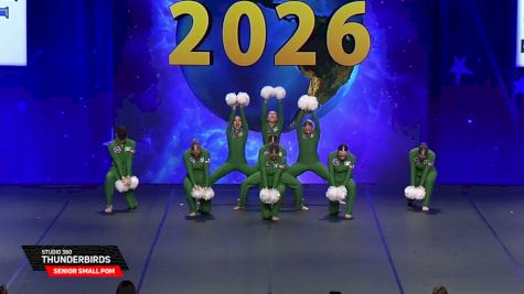 Studio 360 - Thunderbirds [2026 Senior Small Pom Semis] 2026 The Dance Worlds
