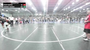 152 lbs Rr Rnd 1 - Wyatt Hoppes, The Asylum Red vs Kennedy Thomas, 84 Athletes Black
