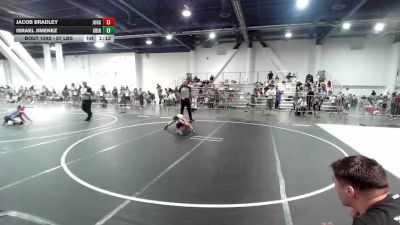 57 lbs Semifinal - Jacob Bradley, Juggernaut WC vs Israel Jimenez, Grindhouse WC