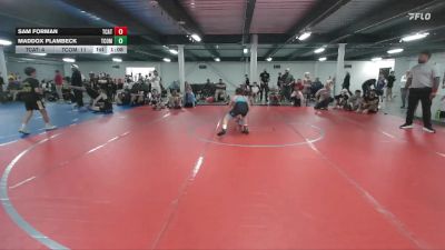 84 lbs Round 5 (6 Team) - Sam Forman, Team Catalyst vs Maddox Plambeck, The Compound