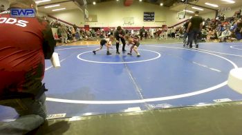 46 lbs Final - Mackenzie Woods, Warhorse Wrestling Club vs Emilee Galetka, Viking Wrestling Club