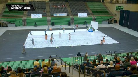 Whitewater HS "Fayetteville GA" at 2026 WGI Guard Buford Regional+