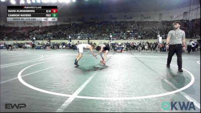 112 lbs Consi Of 16 #2 - Davis Klingenberg, D3 Wrestling Cluib vs Camron Waters, Pocola Youth Wrestling
