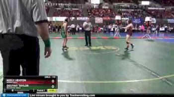 Champ. Round 2 - Destiny Taylor, Belgrade Girls vs Keely Heaton, Baker Girls