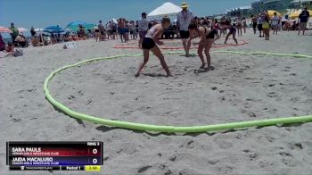 60kg Finals Round 2 - Sara Pauls, Venom Girls Wrestling Club vs Jaida Macaluso, Venom Girls Wrestling Club