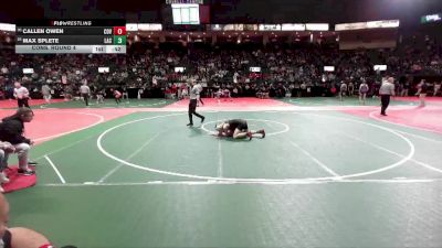 114 lbs Cons. Round 4 - Max Splete, LAC3 vs Callen Owen, COV3