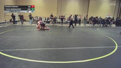 172 lbs Consi Of 8 #1 - Frankie Medina, Daniel Cormier Wr Ac vs Kale Winebarger, Cowa