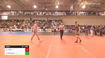 182 lbs Prelims - Donnie Hart, Collingswood vs Jake Gallagher, Clearview