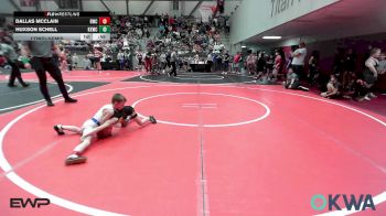 46 lbs Consolation - Dallas McClain, Berryhill Wrestling Club vs Huxson Schell, Keystone Kids Wrestling Club