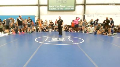 38 lbs Rr Rnd 6 - Taylor Tarrant, VA Killers - W vs Maxine Kremski, Michigan Wrestling Academy - W