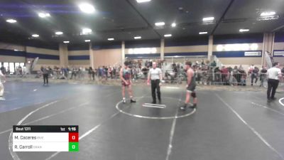 165 lbs Round Of 32 - Miguel Caceres, Riverside Rascals vs Ryan Carroll, Granite WC