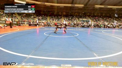 49 lbs Round Of 16 - Connor Wong, Nebraska Boyz vs Christopher Moreno, Reign WC