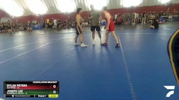 144 lbs Round 4 (16 Team) - Joseph Lee, Glenbrook South vs Dylan Peters, Elk River