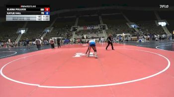 160 lbs 1st Place Match - Kaylie Hall, Presbyterian vs Elaina Pollock, Mount Olive