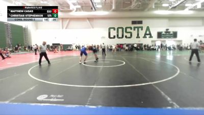 215 lbs Cons. Round 5 - Matthew Casas, Beaumont vs Christian Stephenson, Villa Park