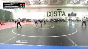 215 lbs Cons. Round 5 - Matthew Casas, Beaumont vs Christian Stephenson, Villa Park