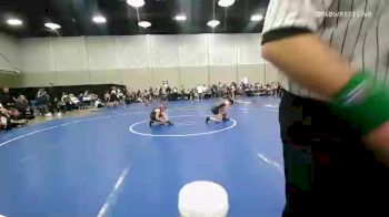 90 lbs Rr Rnd 6 - Katey Valdez, Pomona Elite Girls vs Kaitlyn Stell, Sisters On The Mat Purple