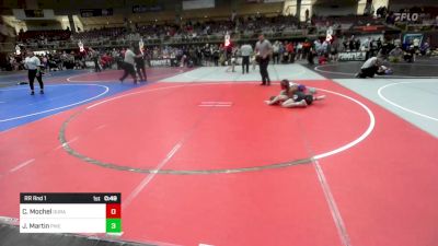 90 lbs Rr Rnd 1 - Carter Mochel, Duran Elite vs Jeremiah Martin, Pikes Peak Warriors