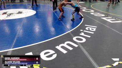 70 lbs Final - Aksel Garness, Avalanche Wrestling Association vs Olomisi Wilson, Soldotna Whalers Wrestling Club