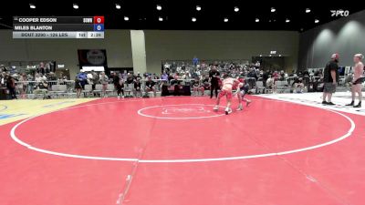 126 lbs Cons. Rd Of 16 - Cooper Edson, SCF Wrestling vs Miles Blanton