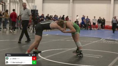 165 lbs C Of 16 #2 - Jack Lledo, Ohio vs Terrell Barraclough, Utah Valley