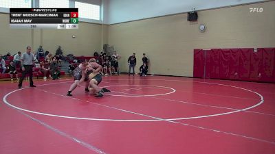 285 lbs Day 1 (round 1) - Trent Moesch-Marciniak, Eden vs Isaiah May, West Seneca W/E