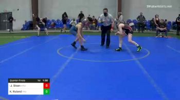 98 lbs Quarterfinal - James Sloan, Apex vs Kevin Ruland, Triumph