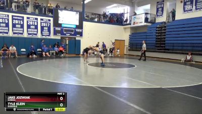 125 lbs 1st Place Match - Tyle Klein, Dubuque vs Jake Jozwiak, Eureka