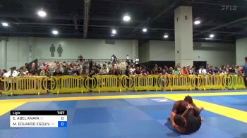 EDWARD ABEL ANAYA vs MARIO EDUARDO ESQUIVIE 2024 American National IBJJF Jiu-Jitsu Championship