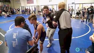 100 lbs Consi Of 8 #2 - Andrew Bevenue, R.A.W. vs Asher Emmons, Dark Cloud Wrestling Club