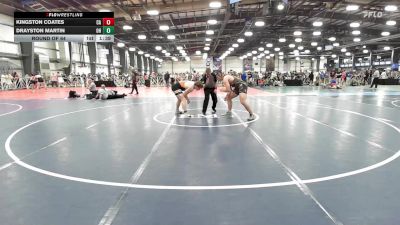 220 lbs Round Of 64 - Kingston Coates, CA vs Drayston Martin, OH