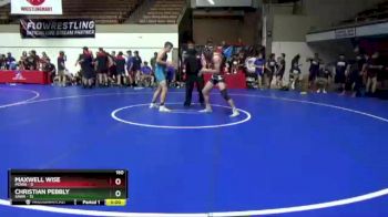 160 lbs Round 4 (16 Team) - Maxwell Wise, MDWA vs Christian Pebbly, SAWA