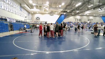 60 lbs Cons. Round 5 - Mack Theobald, Champions Wrestling Club vs Nicholas Harris, Sanderson Wrestling Academy