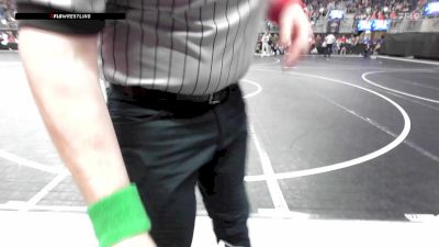 41.4-45 lbs Rr Rnd 1 - Leia Cooper, Odessa Youth Wrestling vs Everly Neff, Chickasha Youth Wrestling